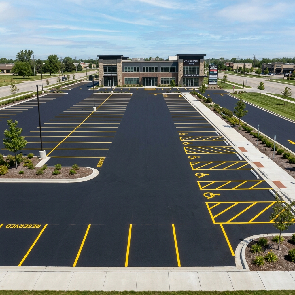 New asphalt installation in Delray Beach
